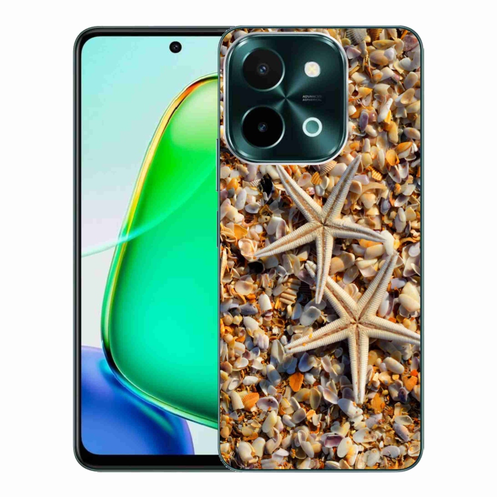 Gélový kryt mmCase na Vivo Y28 - morské hviezdice