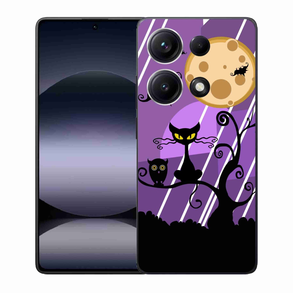 Gélový kryt mmCase na Xiaomi Redmi Note 14S - halloween