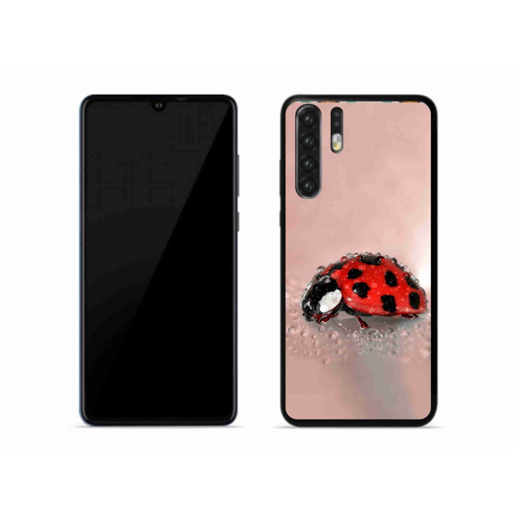 Gélový kryt mmCase na mobil Huawei P30 Pro - lienka