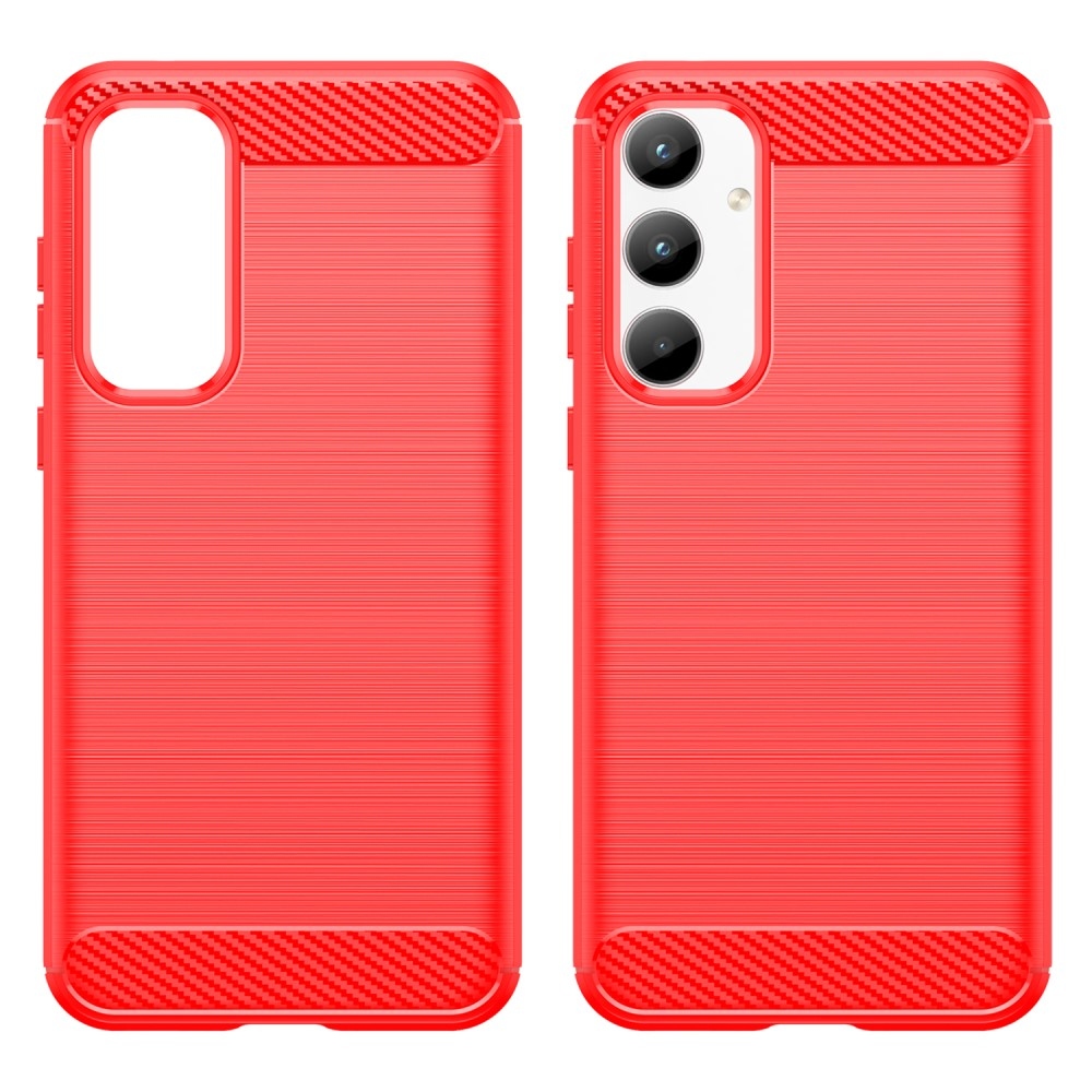 Carbon odolný gélový obal na Samsung Galaxy A35 5G - červený