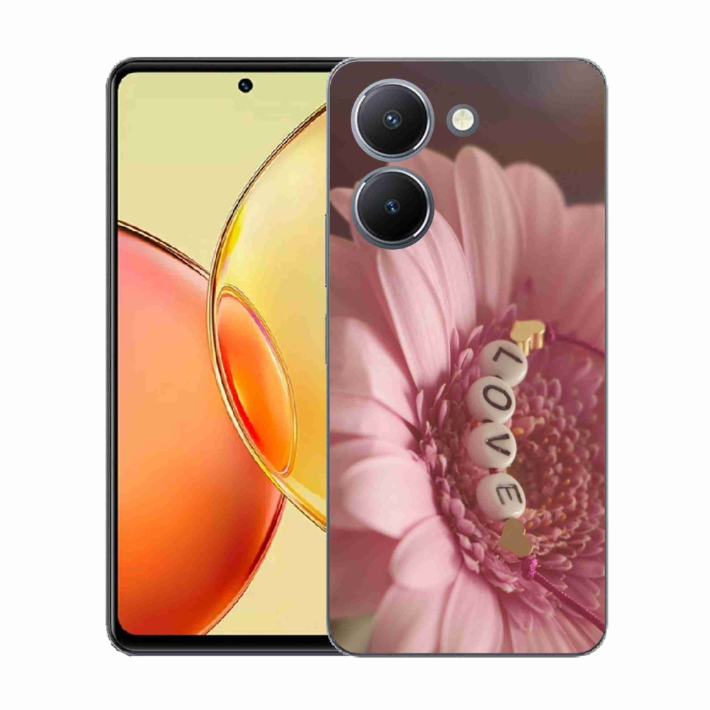 Gélový kryt mmCase na Vivo Y36 - prívesok love