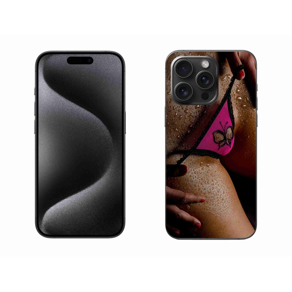 Gélový kryt mmCase na iPhone 15 Pro Max - sexy žena