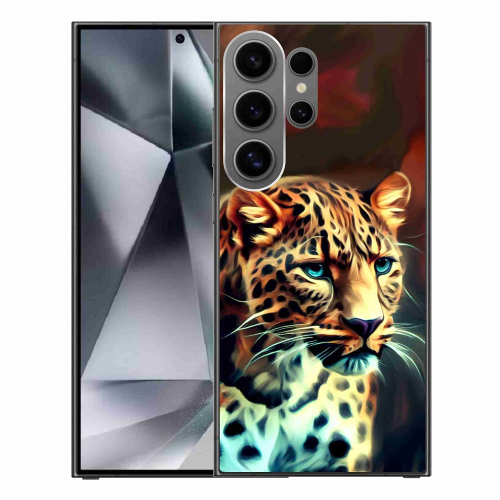 Gélový kryt mmCase na Samsung Galaxy S24 Ultra - leopard