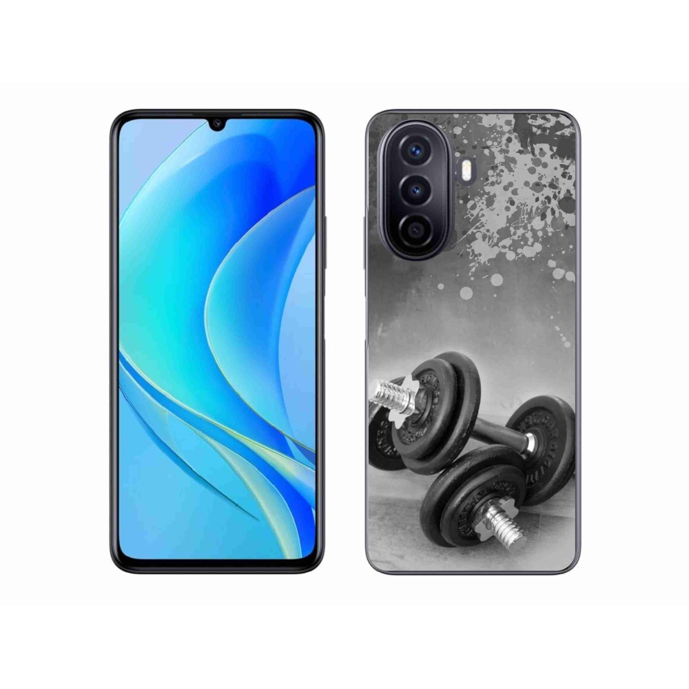 Gélový kryt mmCase na Huawei Nova Y70 - činky 1