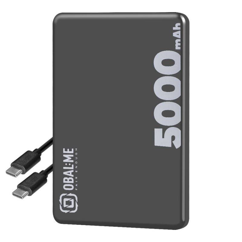 OBAL:ME MagNetix Powerbanka 5000 mAh čierna