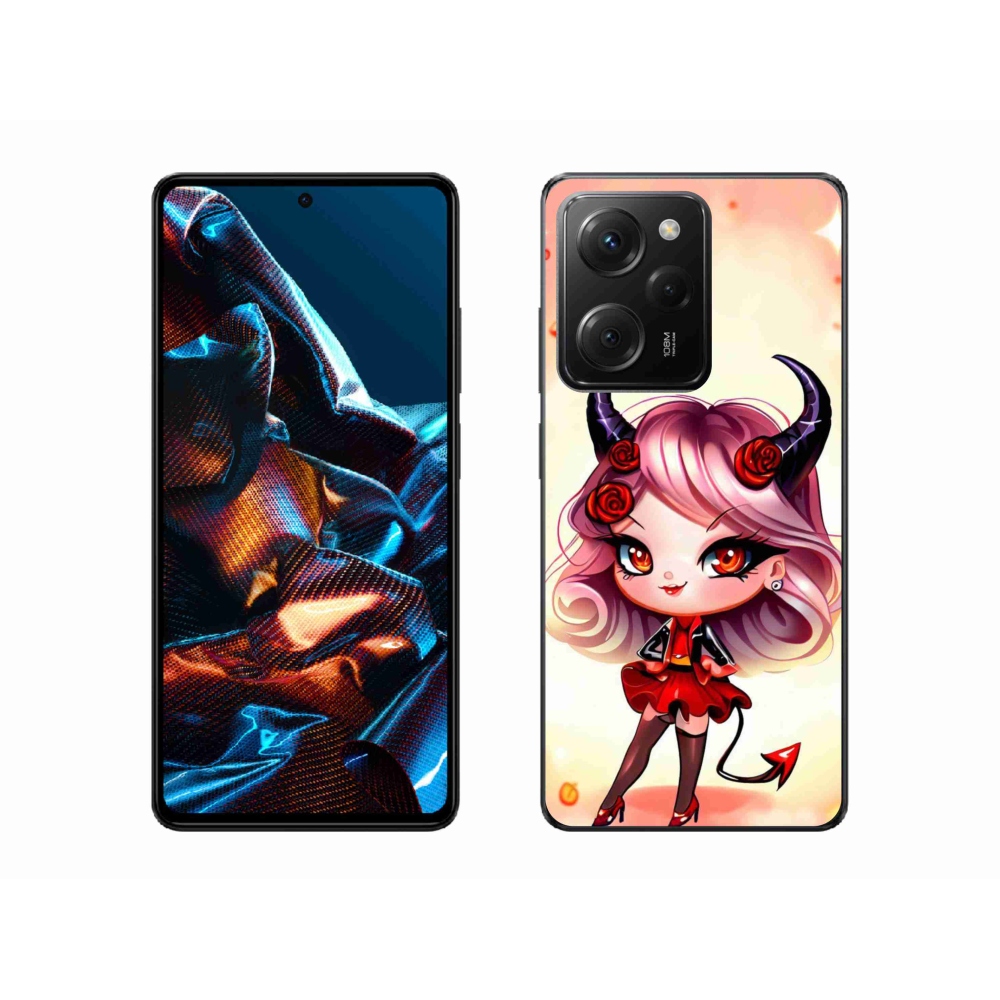 Gélový kryt mmCase na Xiaomi Poco X5 Pro 5G - kreslená čertica