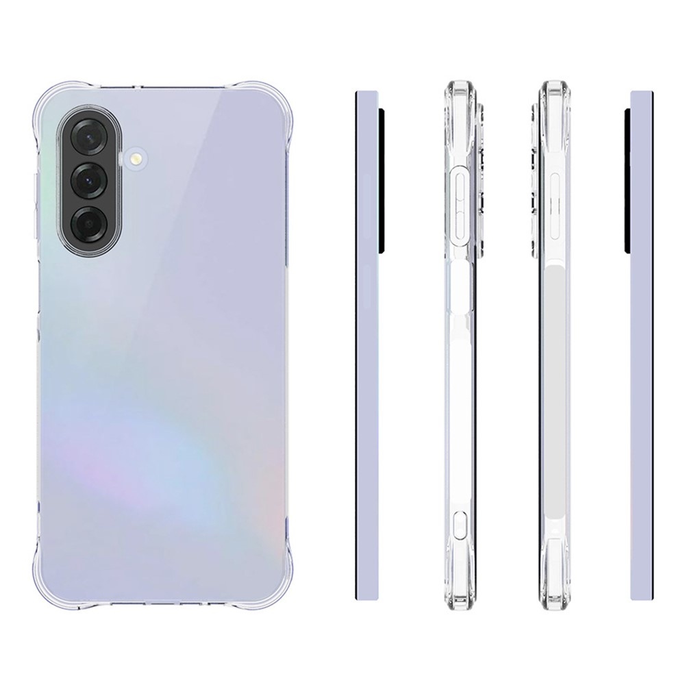 Priehľadný gélový obal na Samsung Galaxy A17 5G s vystuženými rohmi