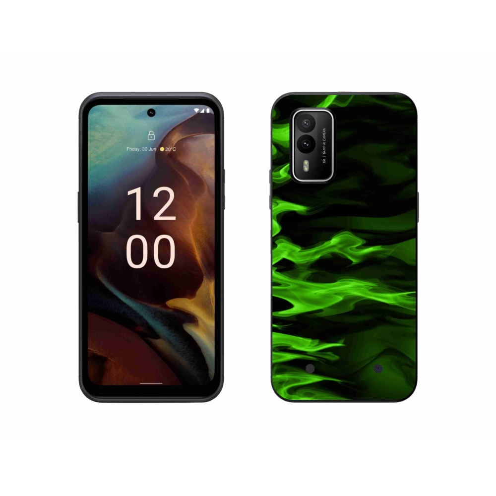 Gélový kryt mmCase na Nokia XR21 - abstraktný vzor 10