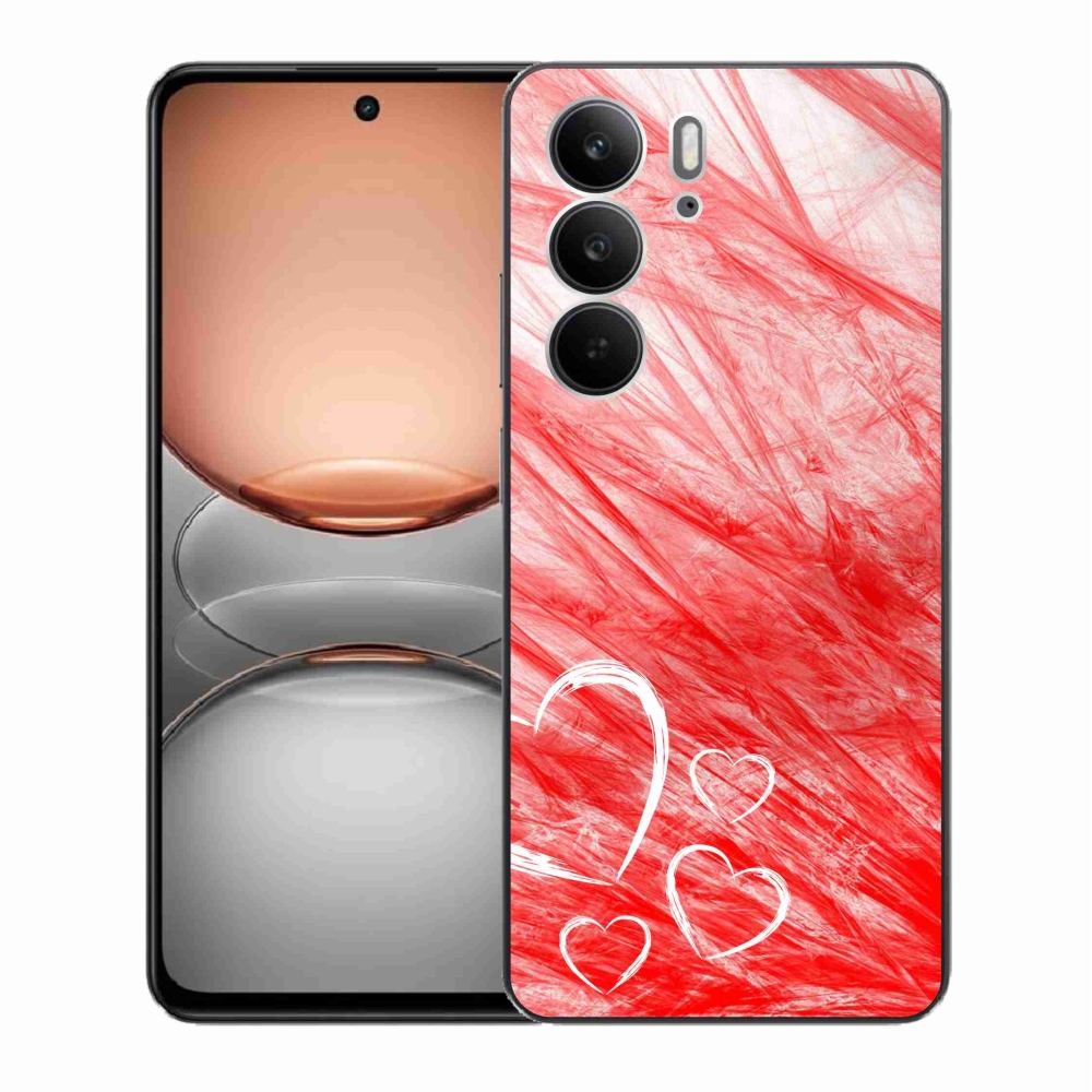 Gélový kryt mmCase na Realme C75 - heart