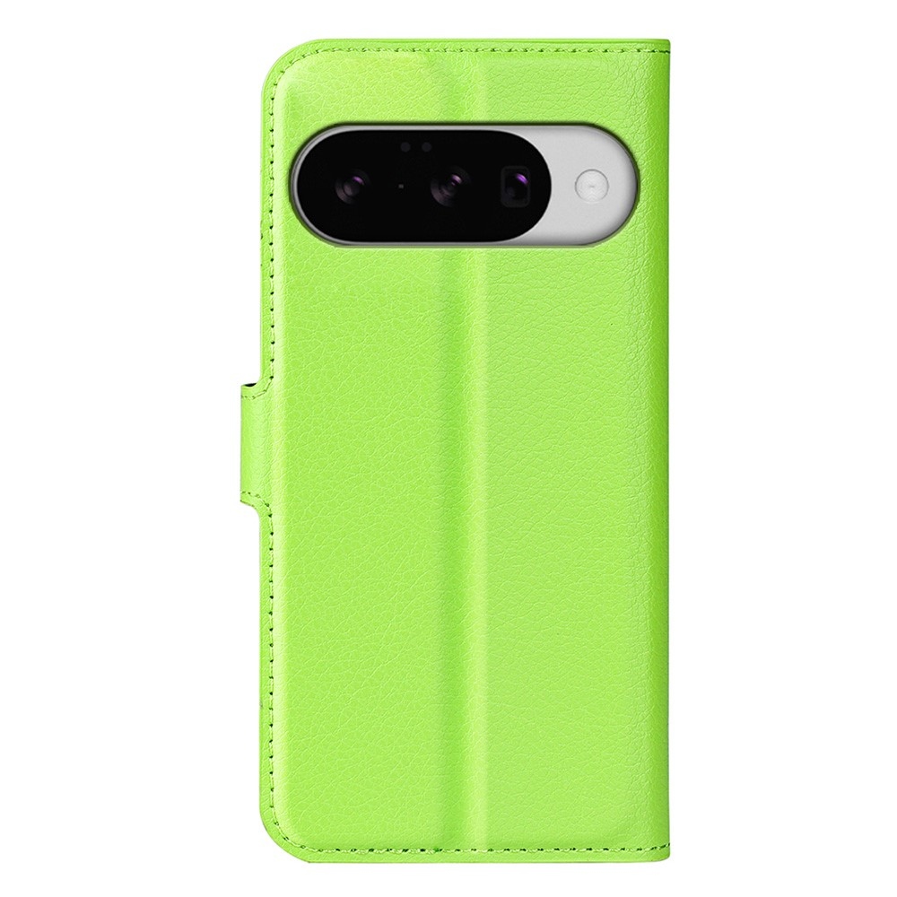 Litchi knižkové puzdro na Google Pixel 10 - zelené