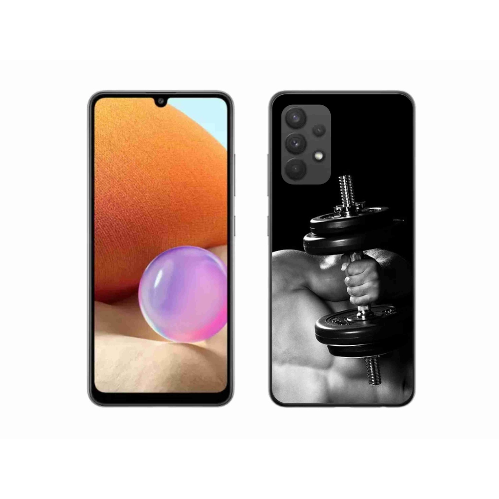 Gelový kryt mmCase na Samsung Galaxy A32 4G - posilování 2