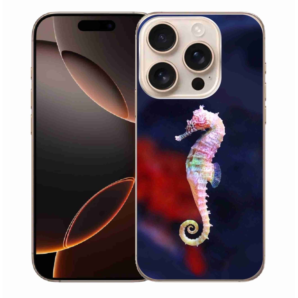 Gélový kryt mmCase na iPhone 16 Pro Max - morský koník