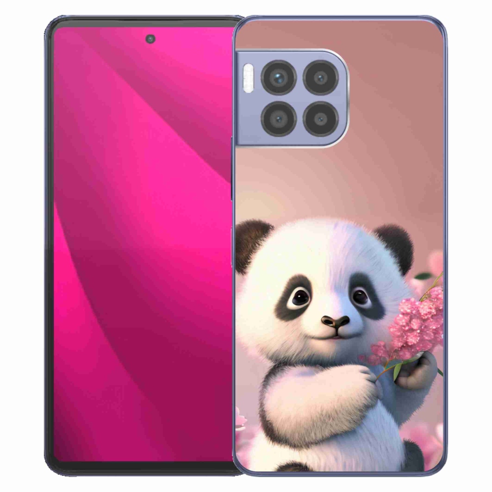 Gélový kryt mmCase na T-Mobile T Phone 2 Pro - roztomilá panda
