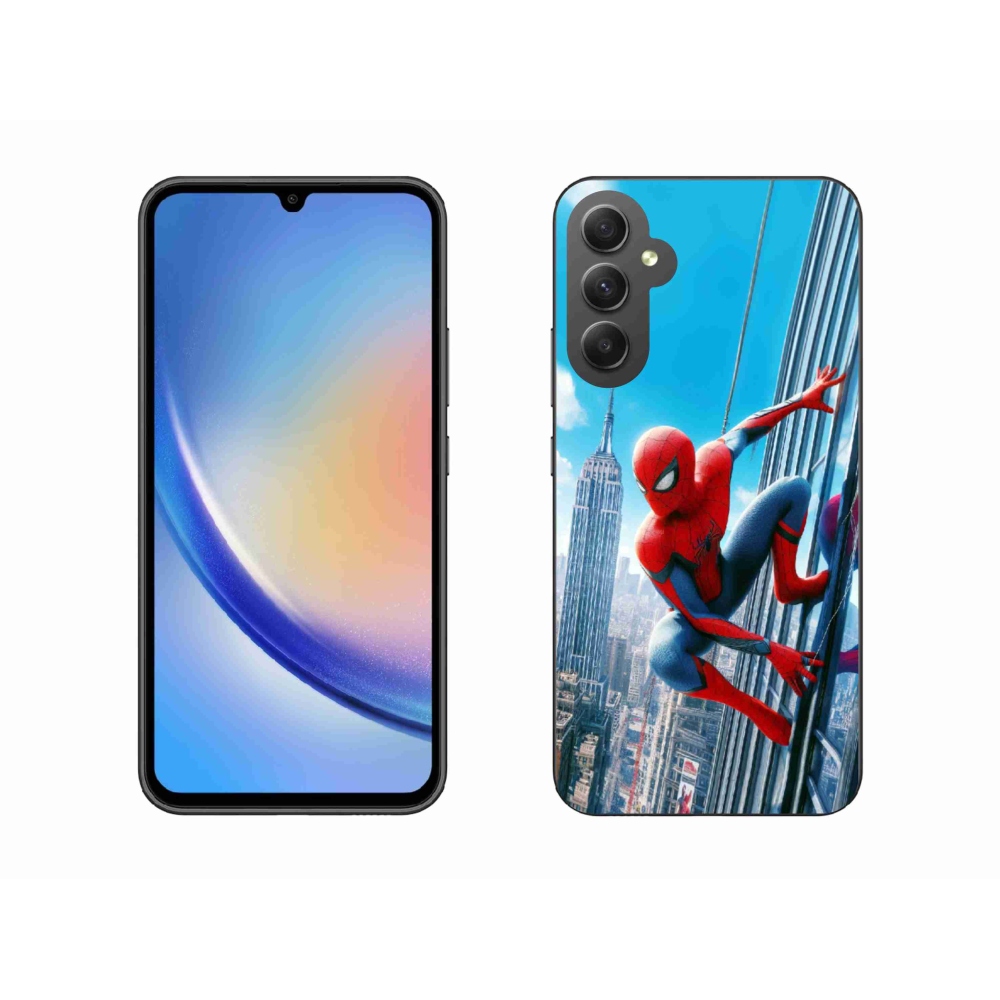 Gélový kryt mmCase na Samsung Galaxy A34 5G - spiderman