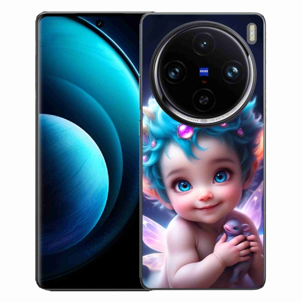 Gélový kryt mmCase na Vivo X100 Pro 5G - dieťa s motýlími krídlami