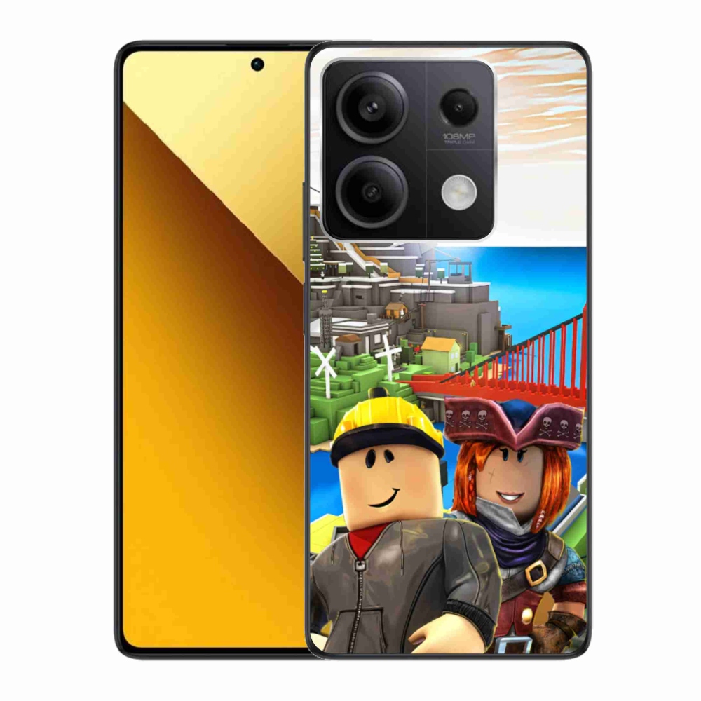 Gélový kryt mmCase na Xiaomi Redmi Note 13 5G - roblox 1