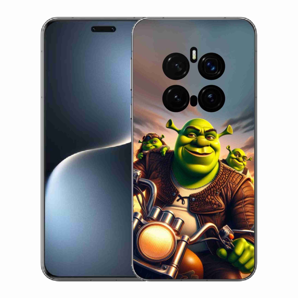 Gélový kryt mmCase na Honor Magic 7 Pro 5G - shrek na motorke