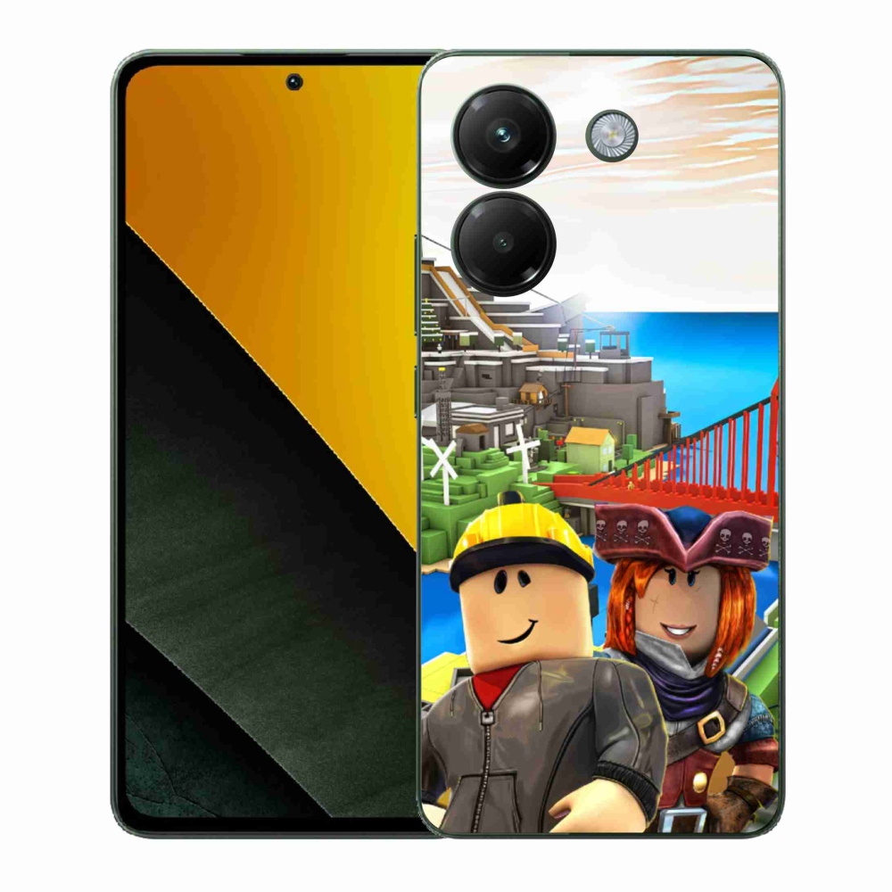 Gélový kryt mmCase na Xiaomi Poco M7 Pro 5G - roblox 1