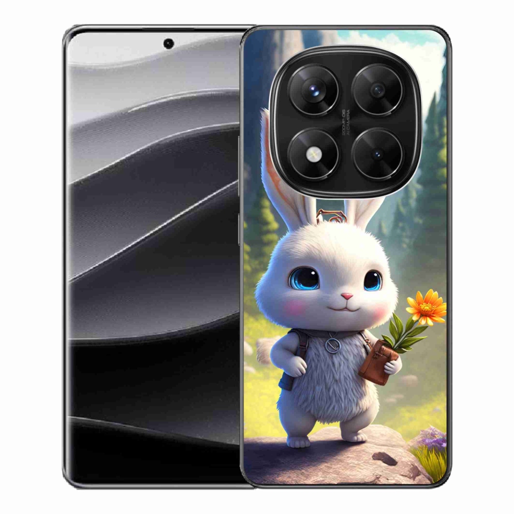 Gélový kryt mmCase na Xiaomi Redmi Note 14 Pro 5G/Poco X7 5G - roztomilý králíček