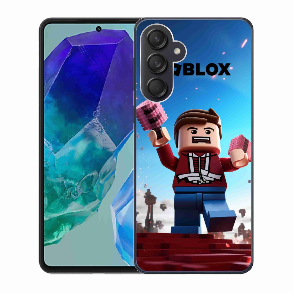 Gélový kryt mmCase na Samsung Galaxy M55 5G - roblox 2