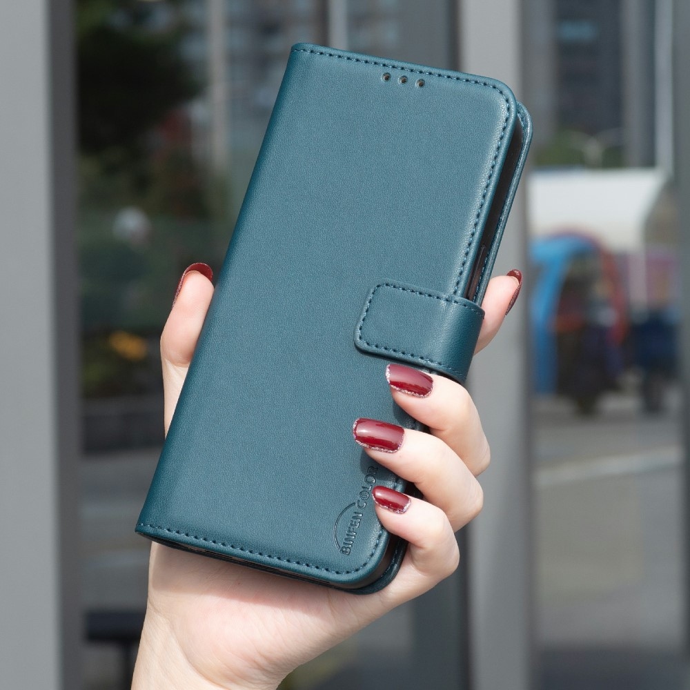 BNF knižkové púzdro na Samsung Galaxy S25 Edge - zelené