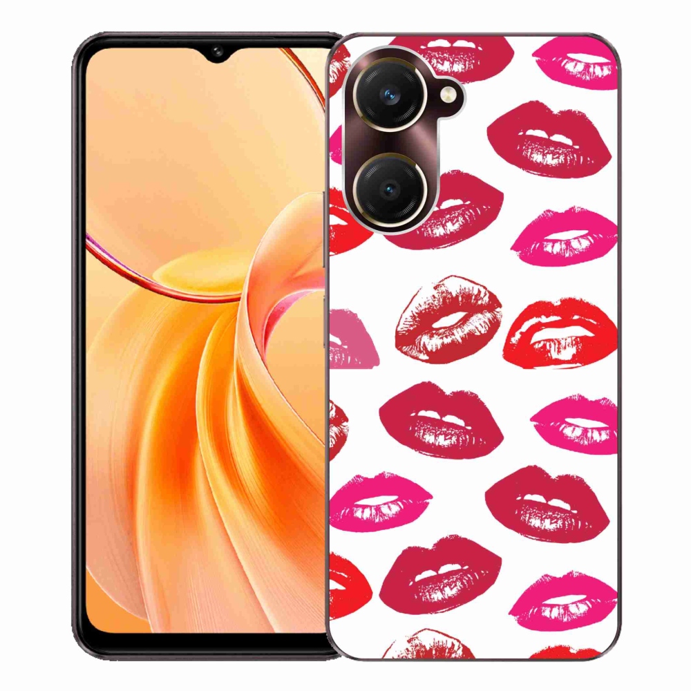 Gélový kryt mmCase na Vivo Y28s 5G - pery