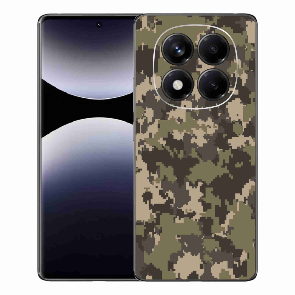 Gélový kryt mmCase na Xiaomi Redmi Note 14 Pro - maskáčový vzor 12