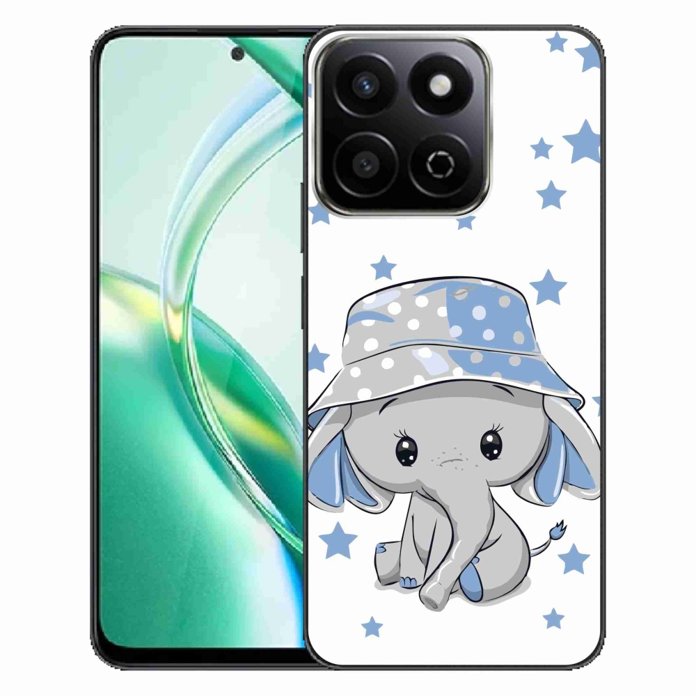 Gélový kryt mmCase na Honor 200 Smart 5G - modrý slon
