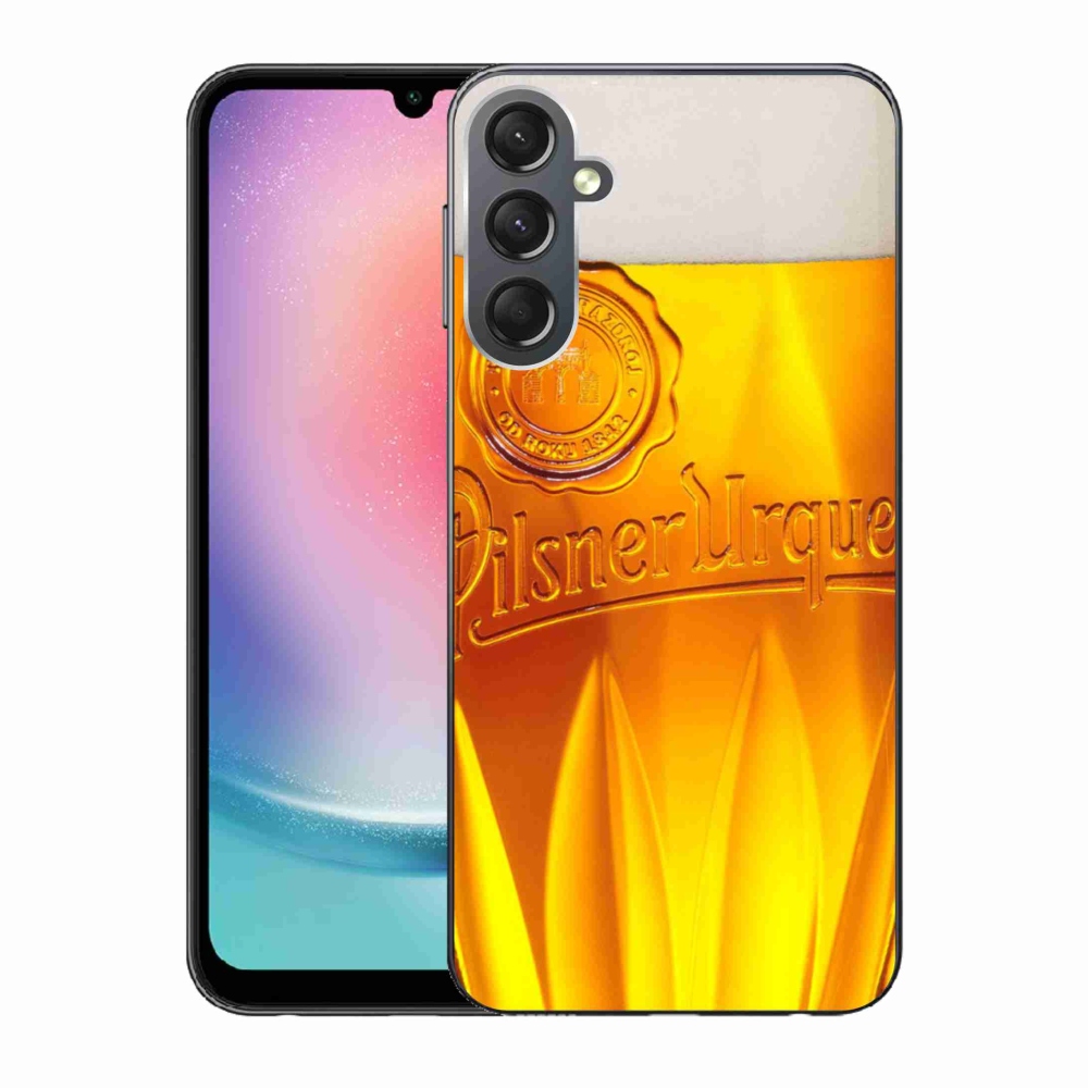 Gélový kryt mmCase na Samsung Galaxy A24 - pivo