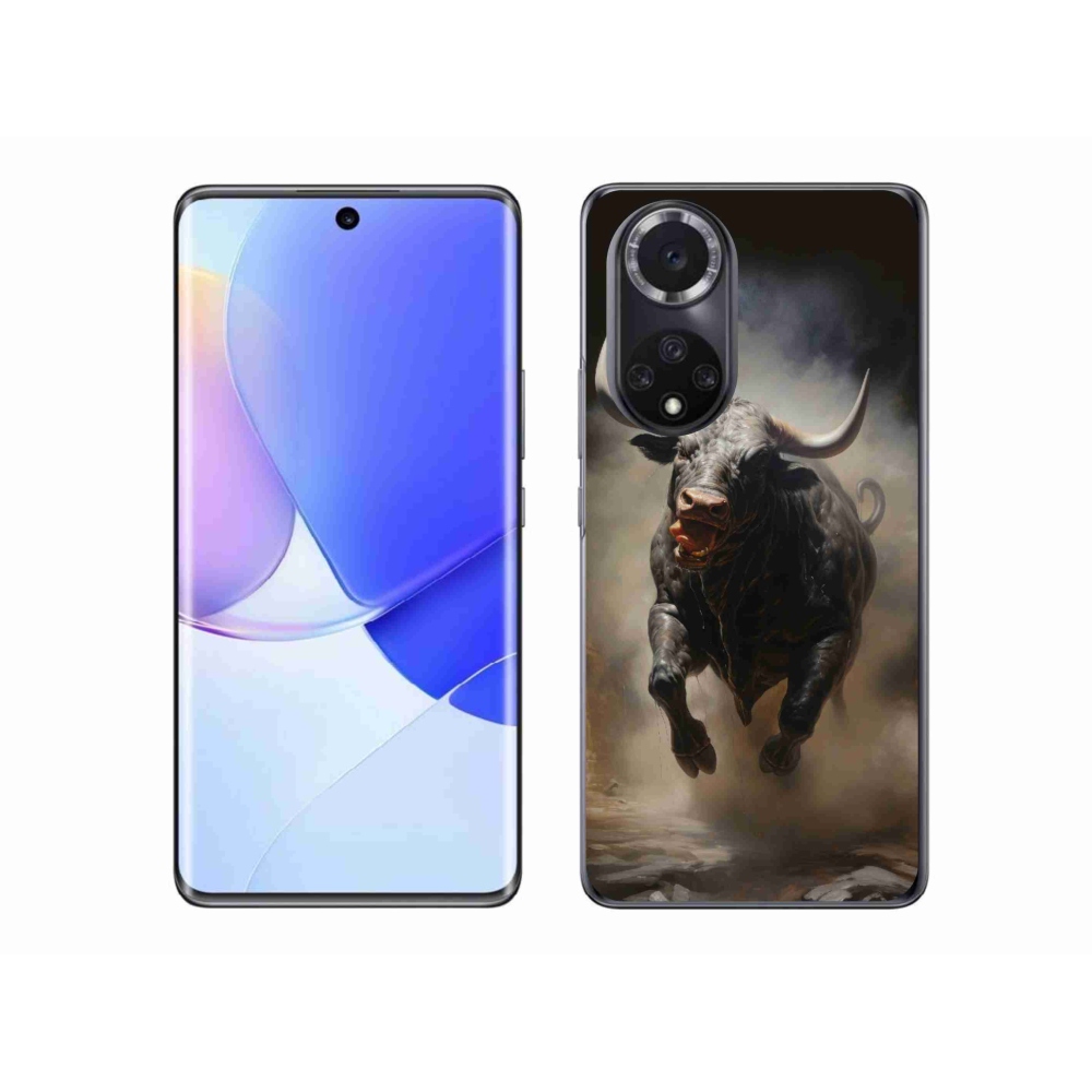 Gelový kryt mmCase na Huawei Nova 9 - rozzuřený býk