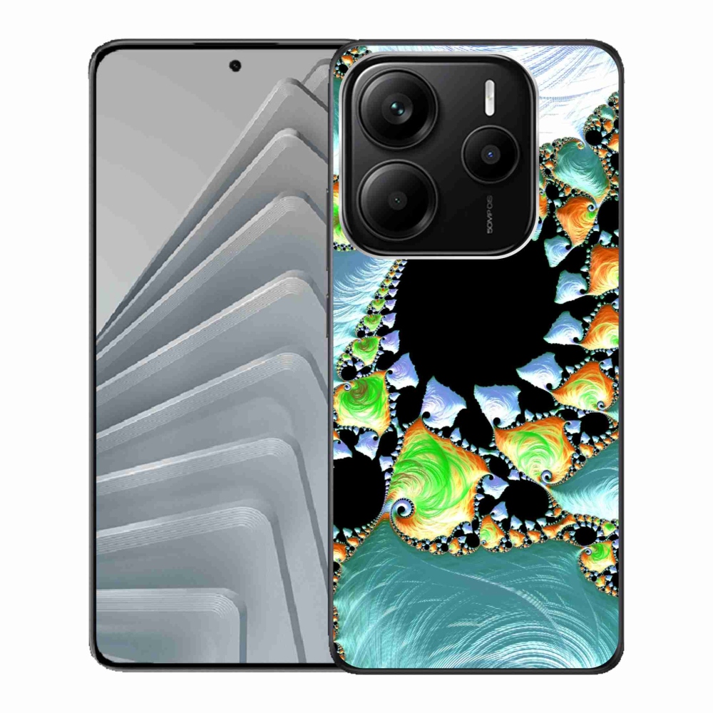 Gélový kryt mmCase na Xiaomi Redmi Note 14 5G - abstraktný motiv 21