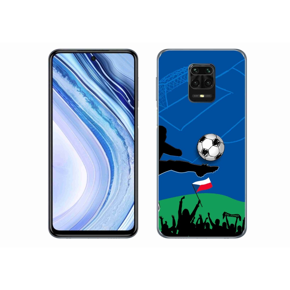 Gélový kryt mmCase na Xiaomi Redmi Note 9S - fanúšikovia futbalu