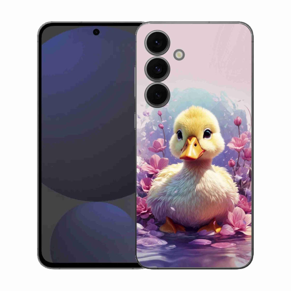 Gélový kryt mmCase na Samsung Galaxy S25 FE - kačička
