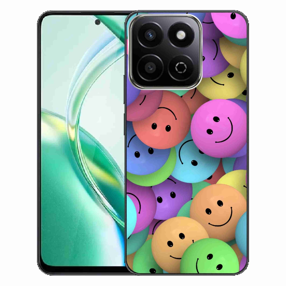 Gélový kryt mmCase na Honor 200 Smart 5G - farební smajlíci