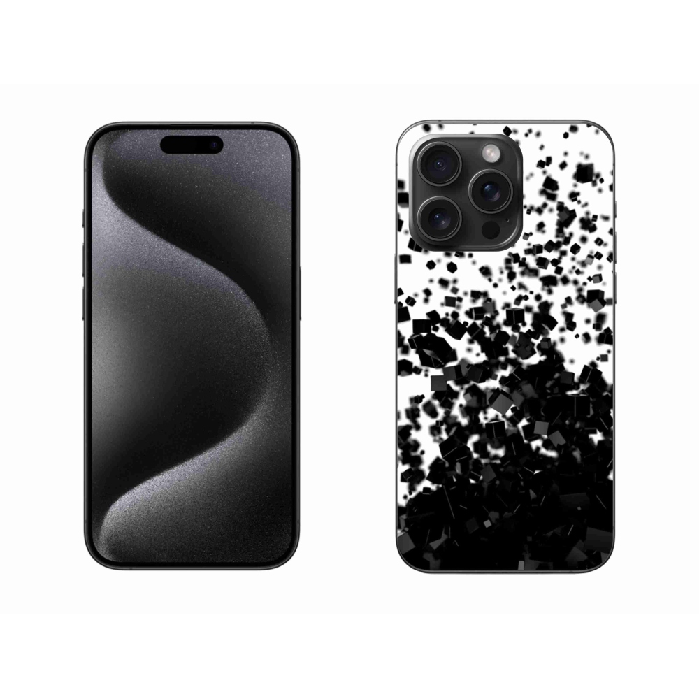 Gélový kryt mmCase na iPhone 15 Pro Max - abstraktný vzor 1