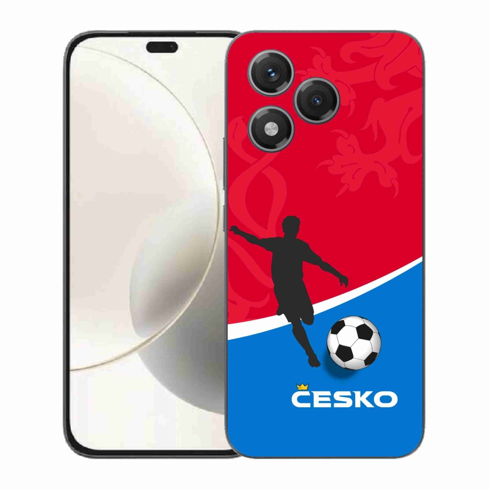 Gélový kryt mmCase na Honor 400 Lite - futbal Česko