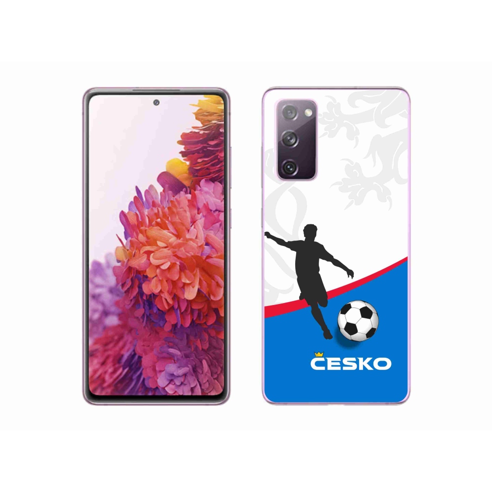 Gélový kryt mmCase na Samsung Galaxy S20 FE - futbal Česko 1