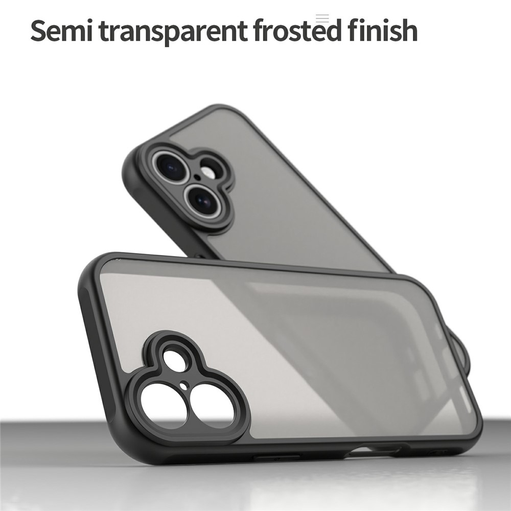 Proof gélový obal s pevným chrbtom na iPhone 17 - čierny
