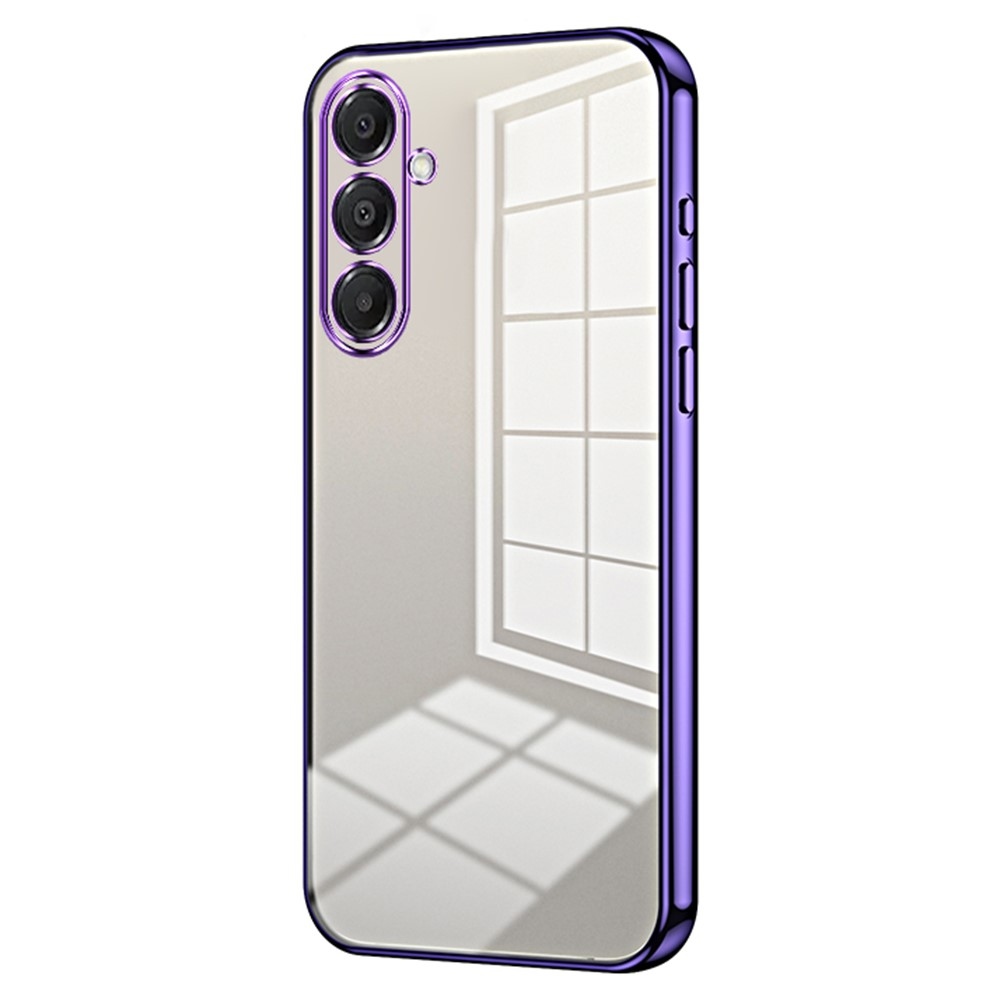 Electro gélový obal na Samsung Galaxy A17 5G - fialový