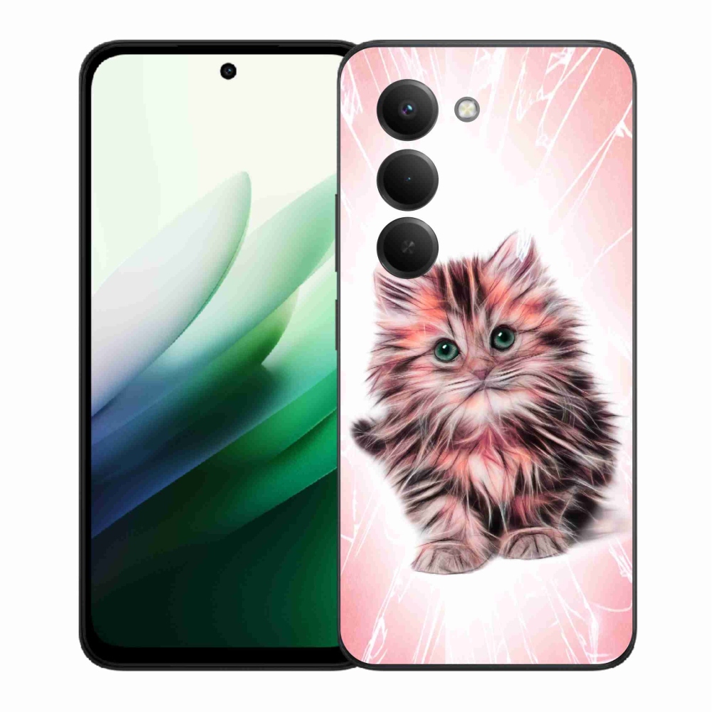 Gélový kryt mmCase na Xiaomi Redmi 15 5G - roztomilé mačiatko