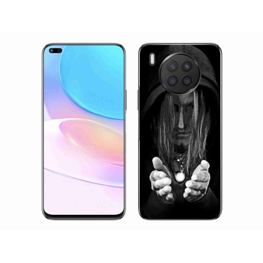 Gelový kryt mmCase na Huawei Nova 8i - tajemná osoba