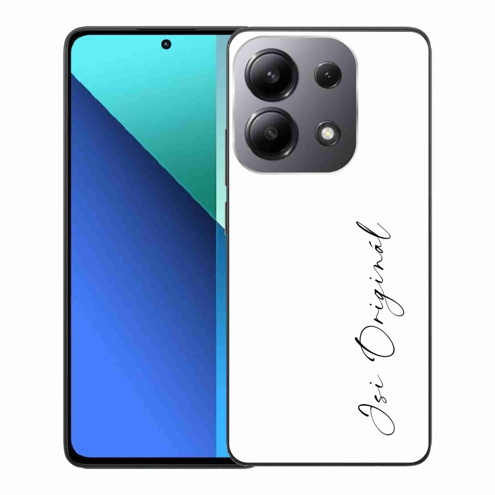 Gélový kryt mmCase na Xiaomi Redmi Note 13 - si originál biele pozadie