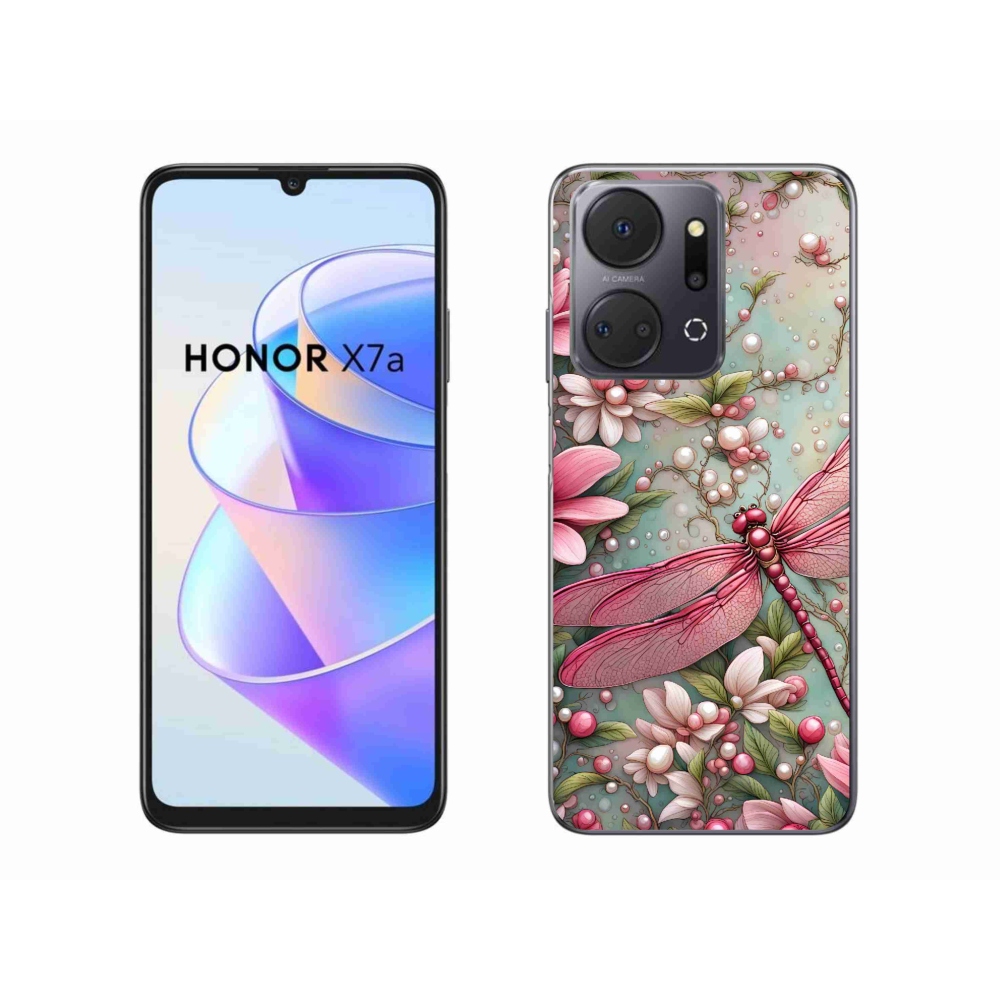 Gélový kryt mmCase na Honor X7a - vážka