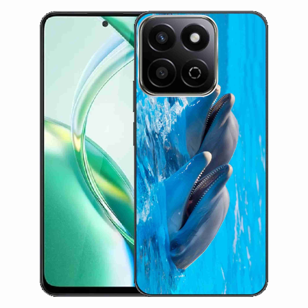 Gélový kryt mmCase na Honor 200 Smart 5G - delfíny