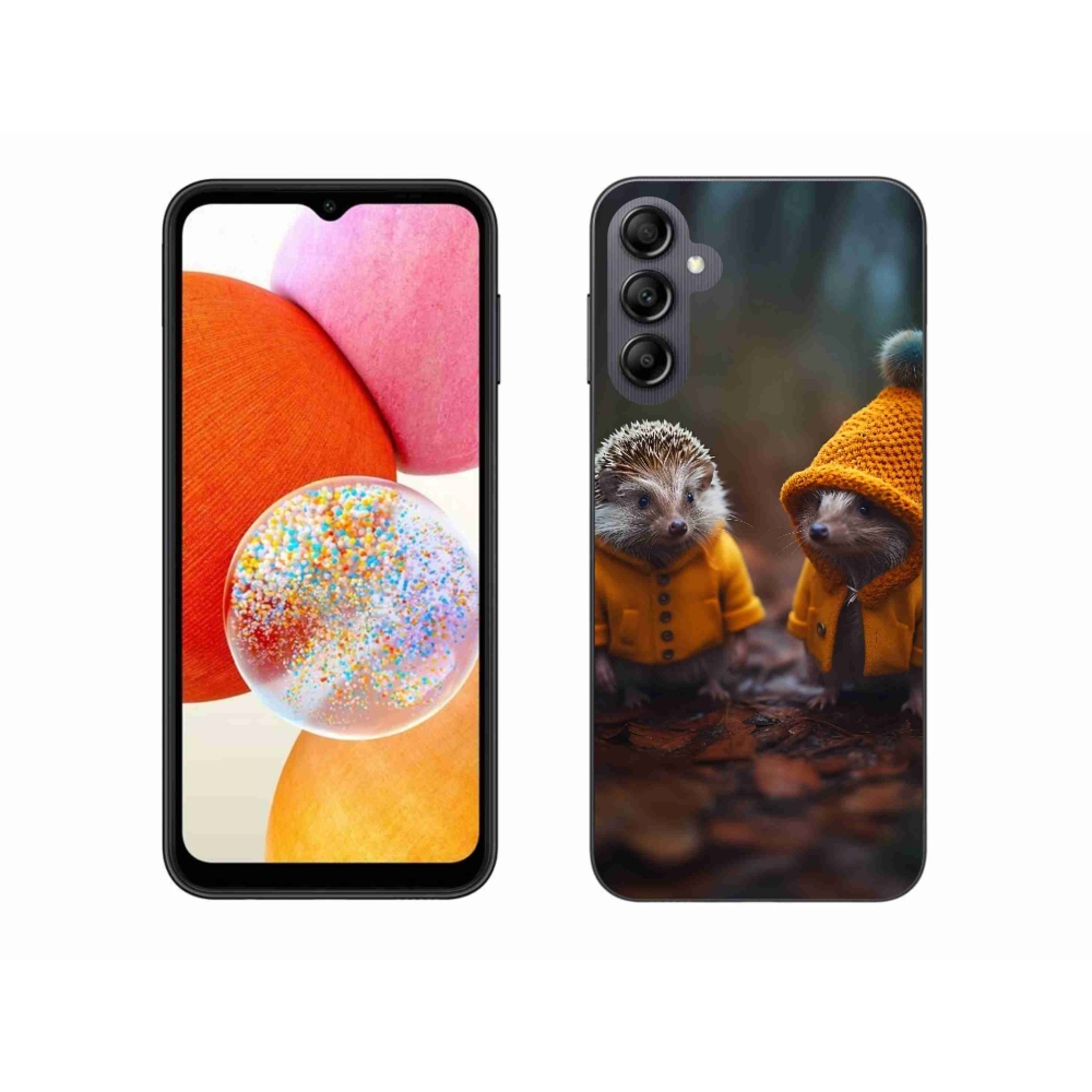 Gélový kryt mmCase na Samsung Galaxy A14 4G/5G - ježkovia