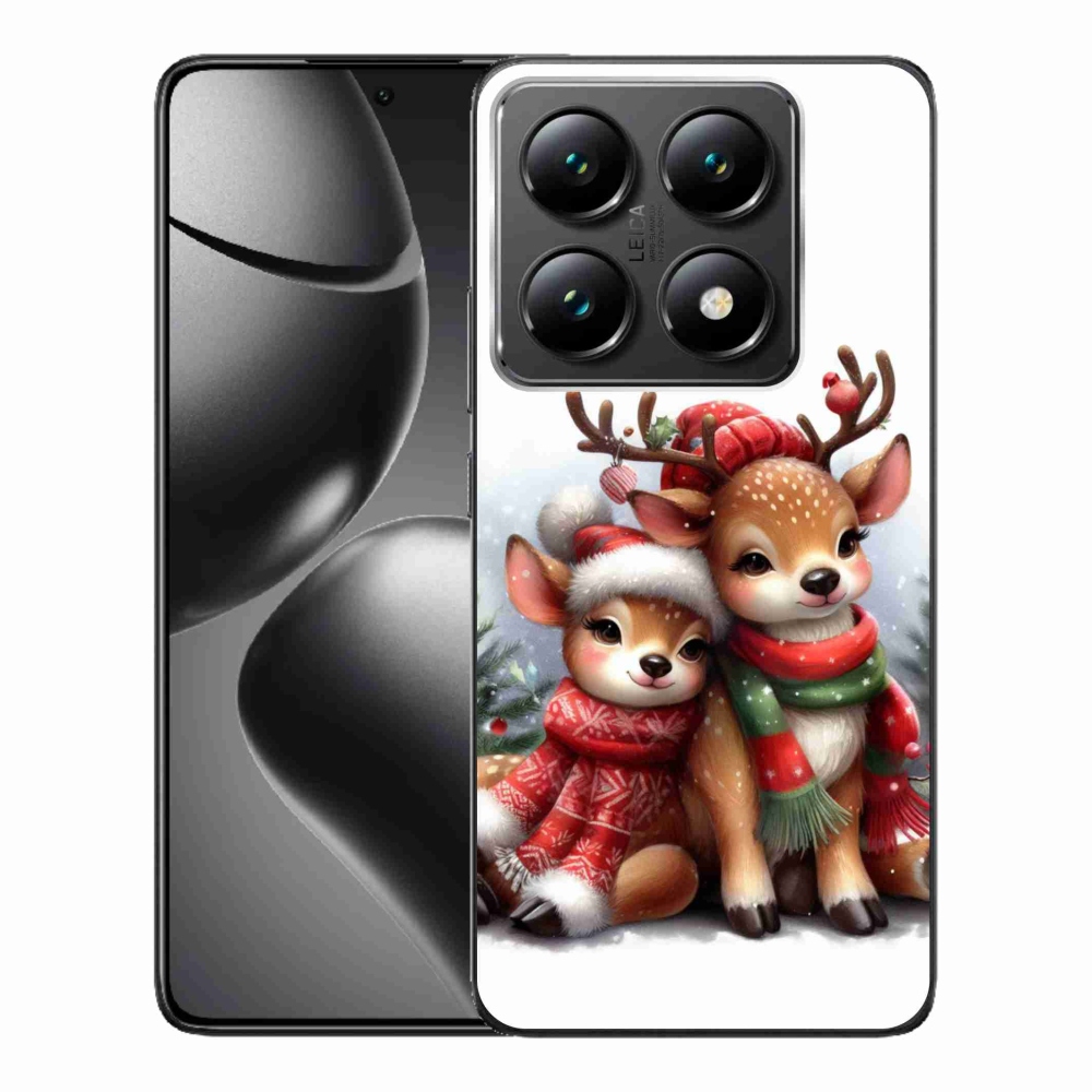 Gélový kryt mmCase na Xiaomi 14T Pro - vianočné soby