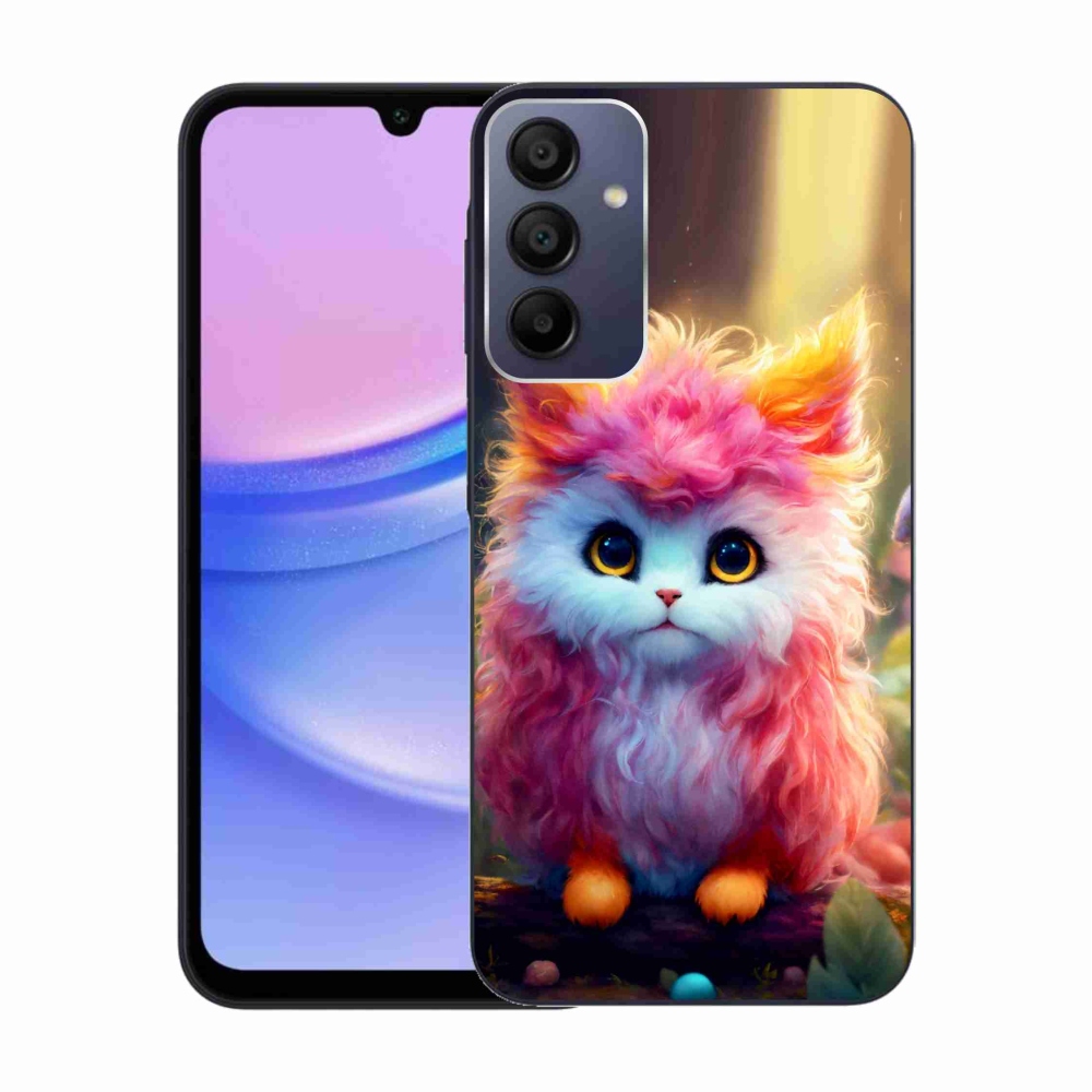 Gélový kryt mmCase na Samsung Galaxy A15 4G/5G - roztomilé mačiatko 5