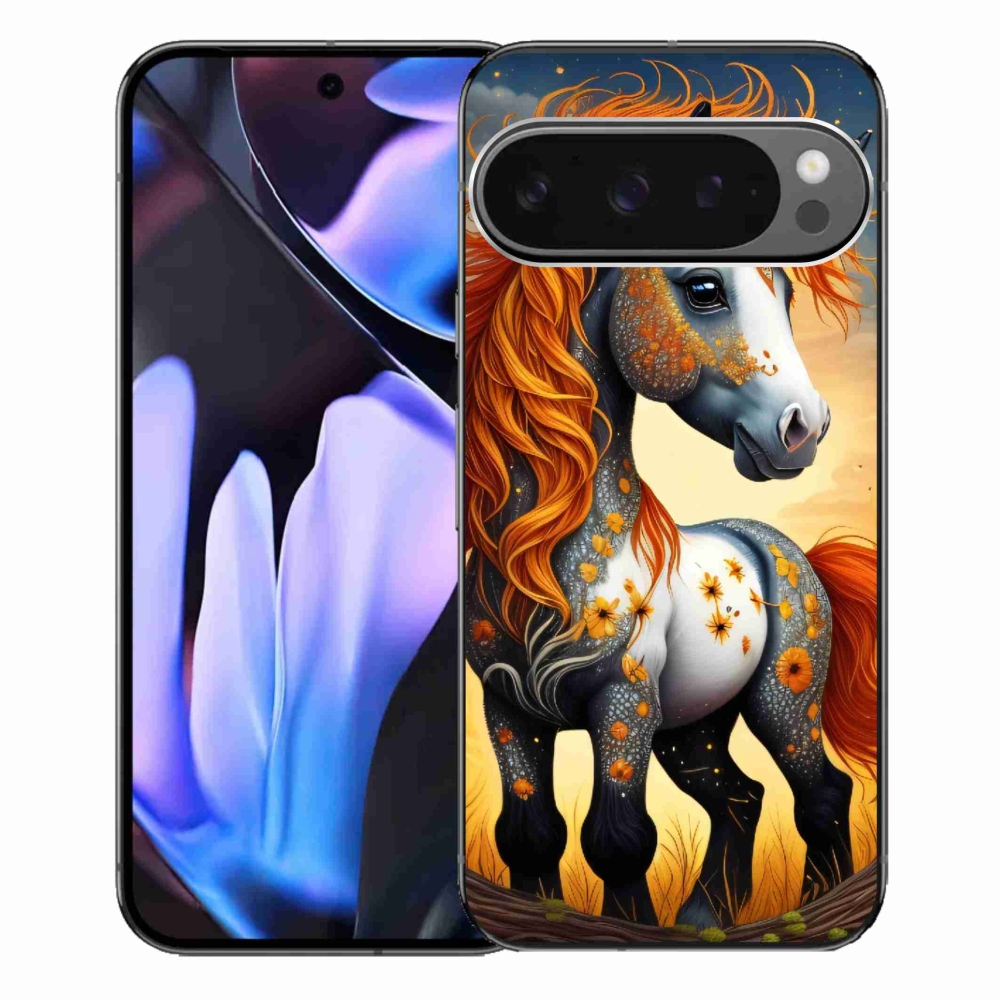 Gélový kryt mmCase na Google Pixel 9 Pro XL - farebný poník