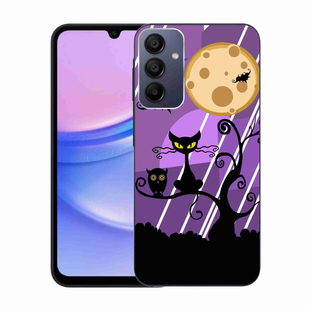 Gélový kryt mmCase na Samsung Galaxy A15 4G/5G - halloween