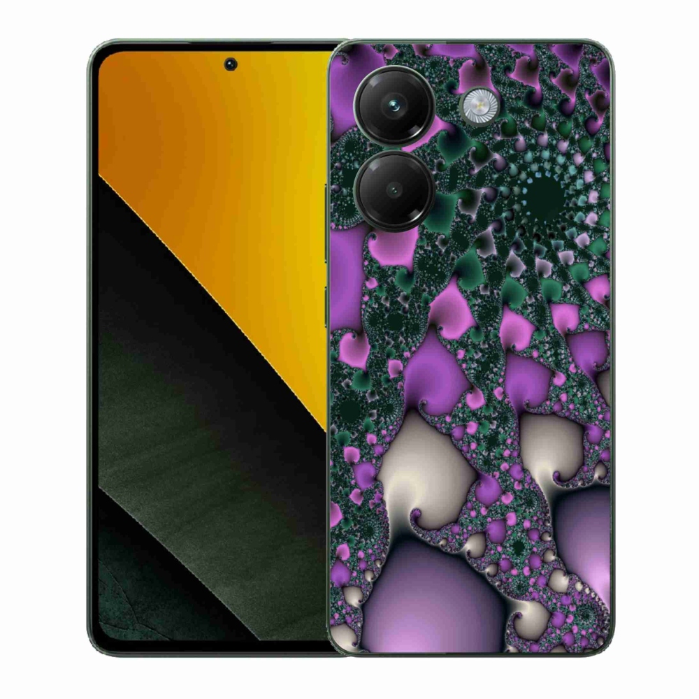 Gélový kryt mmCase na Xiaomi Poco M7 Pro 5G - abstrakt 7